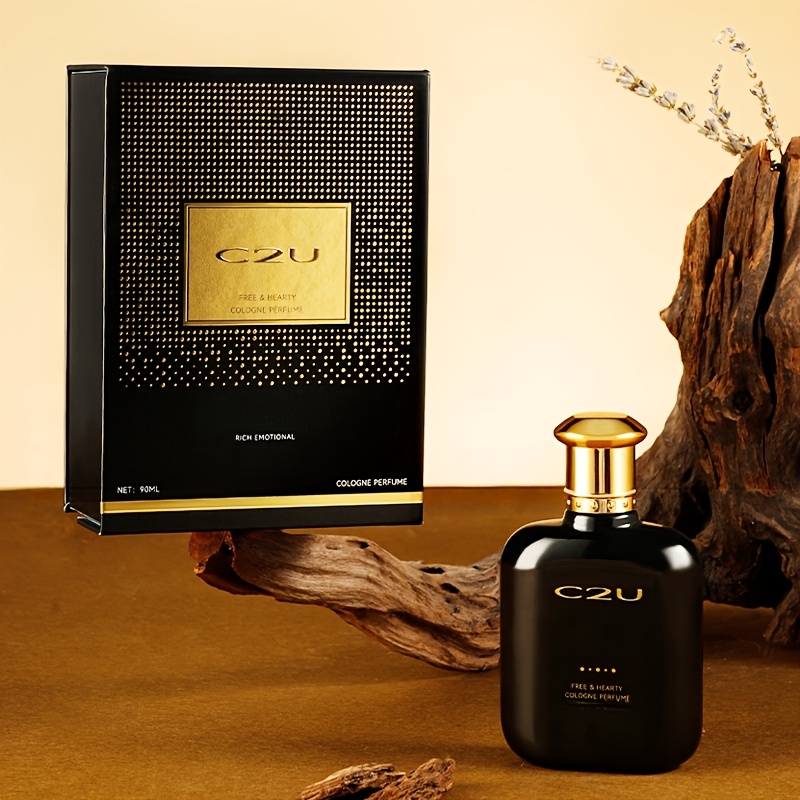 Image of Long-lasting Fresh Cologne Luxury Gift Box Eau De Toilette Spray 90ml