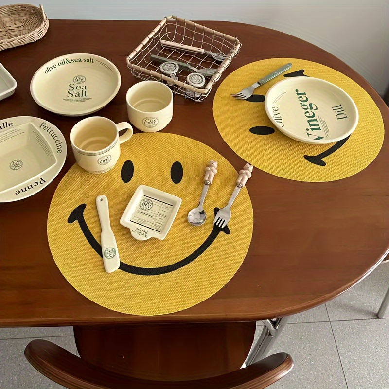 

2 Pvc Placemats - , Oil , To Placemats For And Restaurants