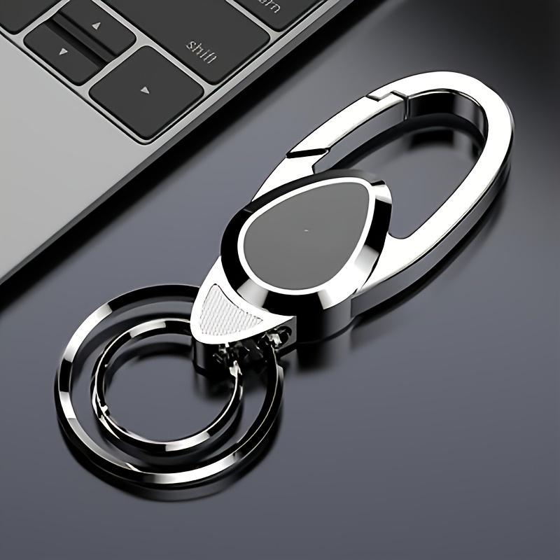 TEMU Engravable Keychain - Personalized Name/text, Durable Material, Unisex, Perfect Gift For Christmas, Carnival Or