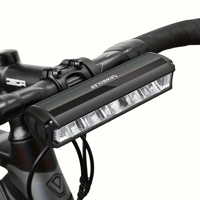 a bicycle front light with 2600 1400 1200 900   type c rechargeable featuring 5   led lights suitable for night riding a bicycle headlight with power bank functionality 4 lighting   and outdoor lighting additions