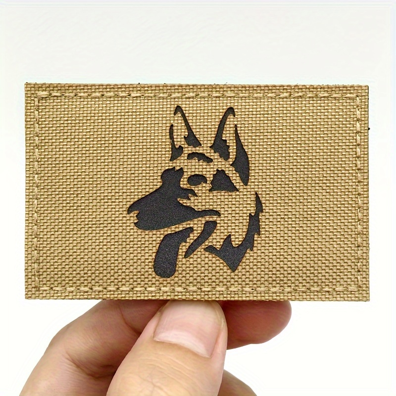 Patch, High-visibility Reflective Hook And Loop Patches, Applique For Jackets, Backpacks, And Jeans Size:5x8cm