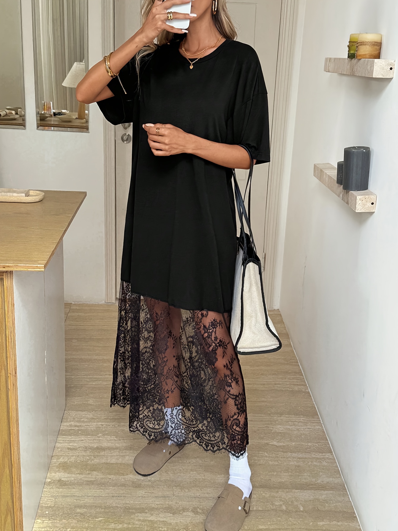 loose shirt fit dress MIKUTA main image 1