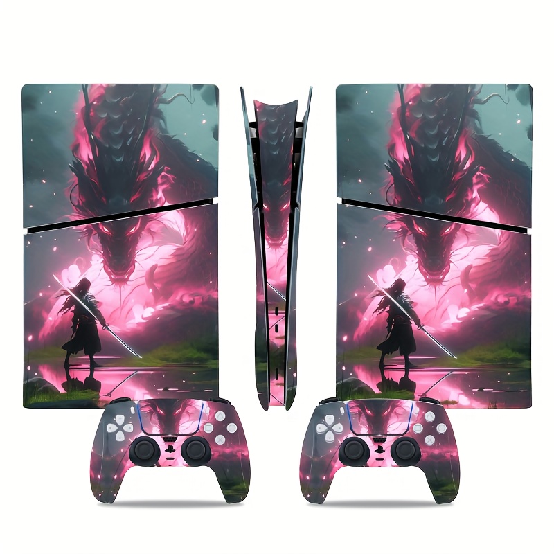 

Ps5 Slim Digital Protective Skin - & Dust Resistant, Non-sticky Pvc Cover