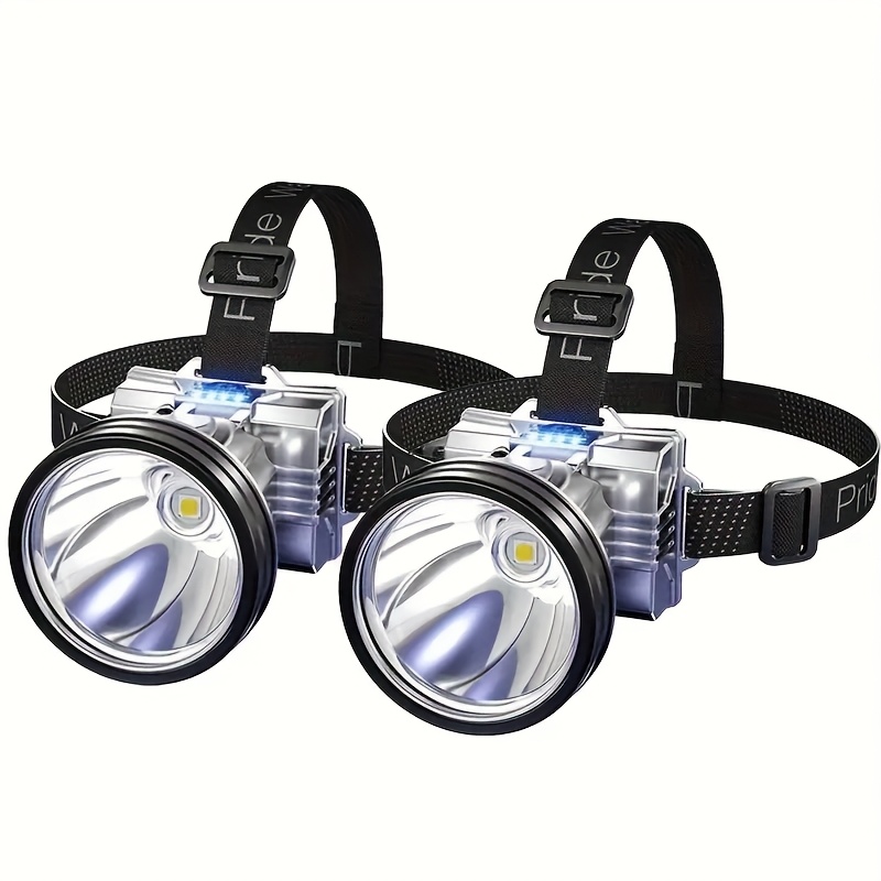 

1/2pcs Bright Headlamp Rechargeable, Led Headlights Set - , Design For , Night Cycling, Camping, Hiking & Fishing Companion