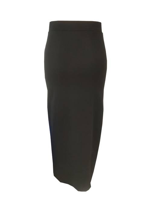 damen elegantes schlitzkleid für frühling sommer - uni-farben, büro- alltagstauglich, maschinenwaschbar, leichtes semi-formelles kleid