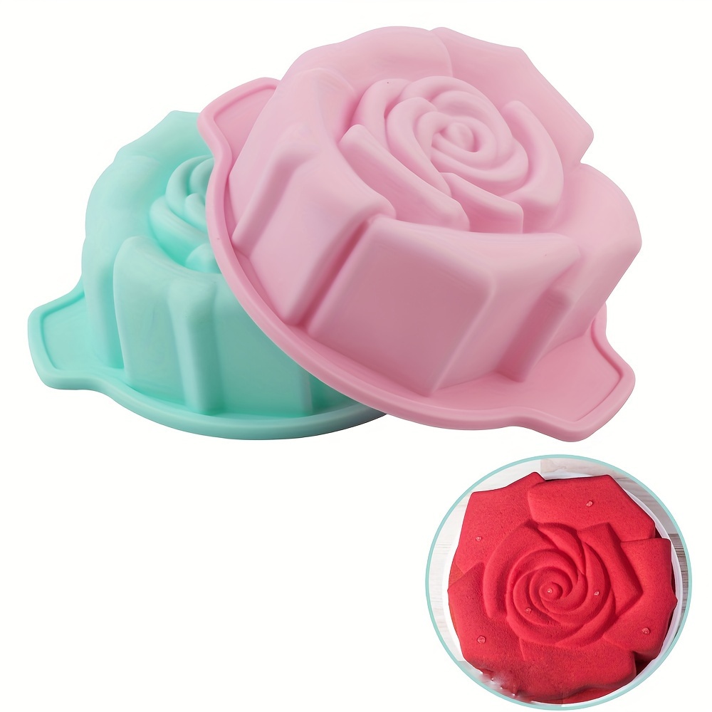 Molde Silicona Repostería Flores