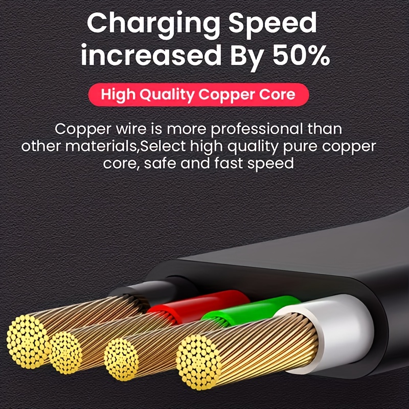 3 in 1 retractable multi function charging cable with usb connector fast charge data sync for smartphones details 9