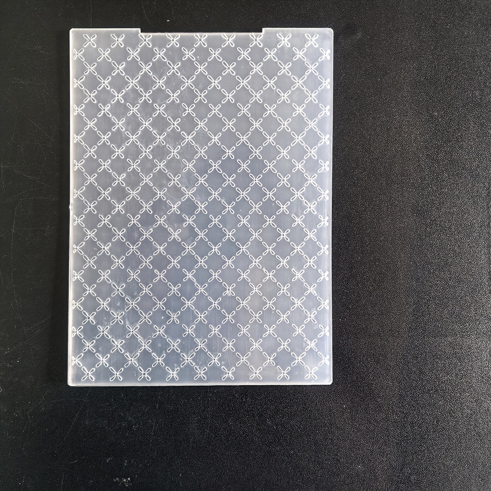 Image of Diy Scrapbooking Embossing Folder - Cute Patterns, 2d/3d Plate For Greeting Card Decoration & Crafting