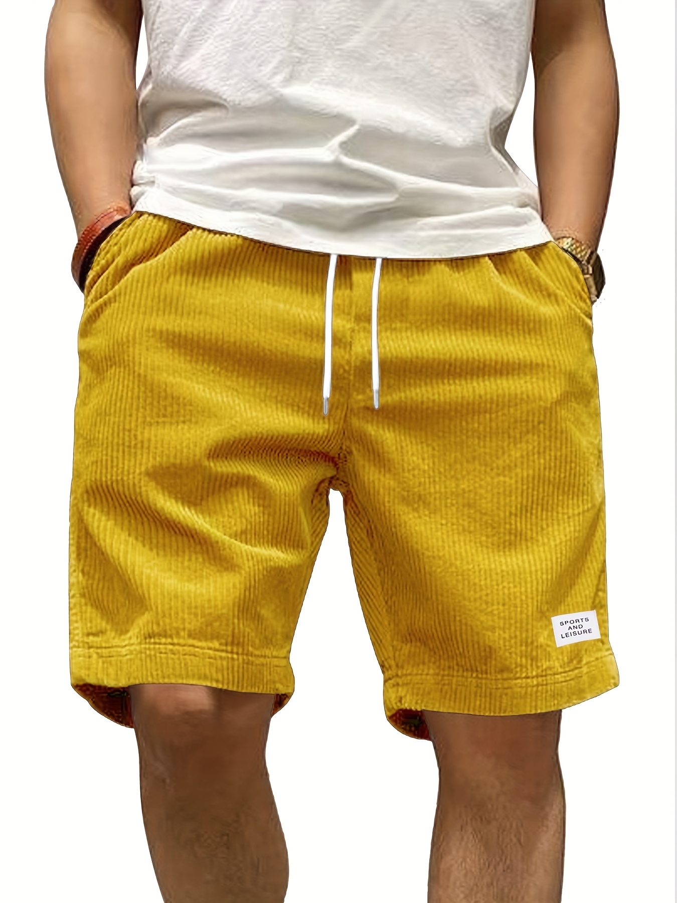 Men's Lightweight Summer Shorts - Non-Stretch Casual Athletic Pants for Running, Gym, Everyday - Easy-Care (Hand Wash/Dry Clean) - Ideal for Warm Weather - Minimalist Formal Casual Outfits, Workout Shorts
