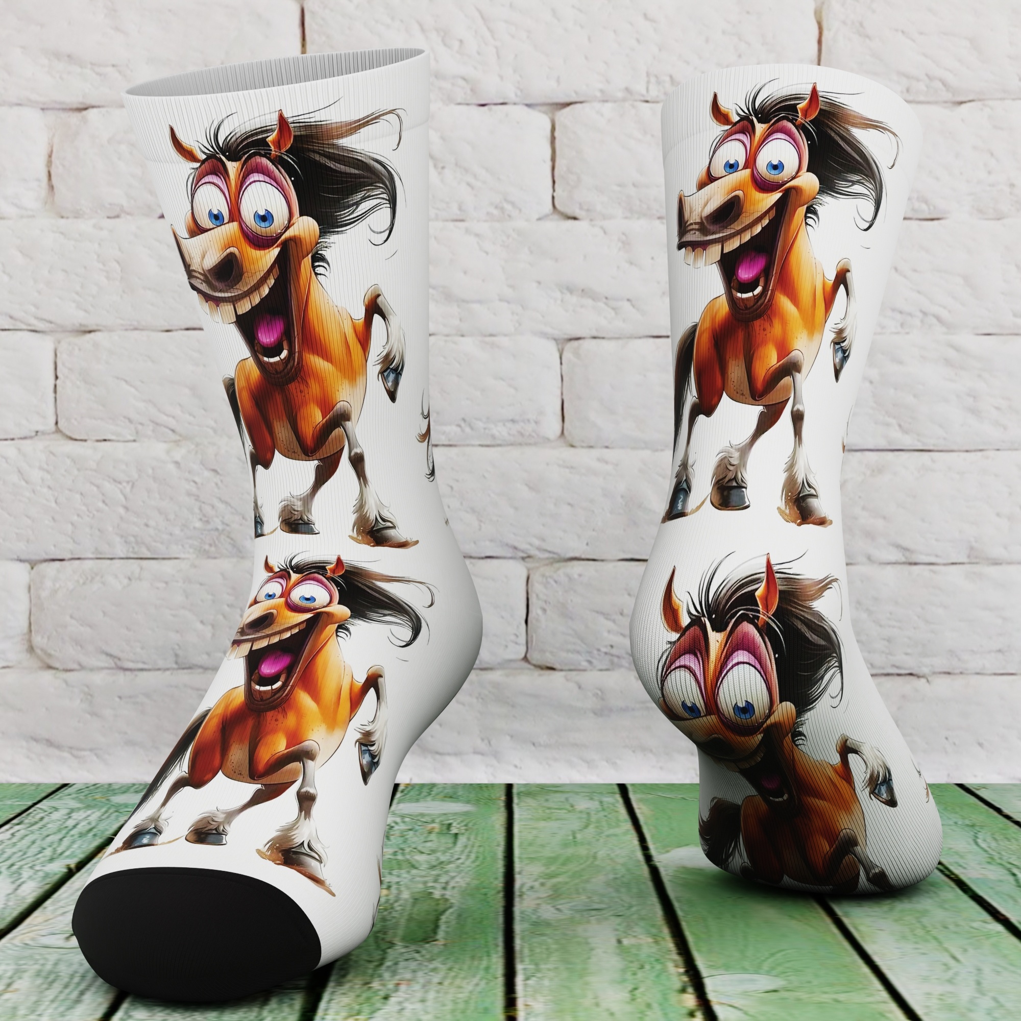 TEMU Ein Set genderneutrale Socken mit einzigartigen und fesselnden Designs, für Outdoor-Aktivitäten und Sport, stilvoll, gemütlich und atmungsaktiv,
