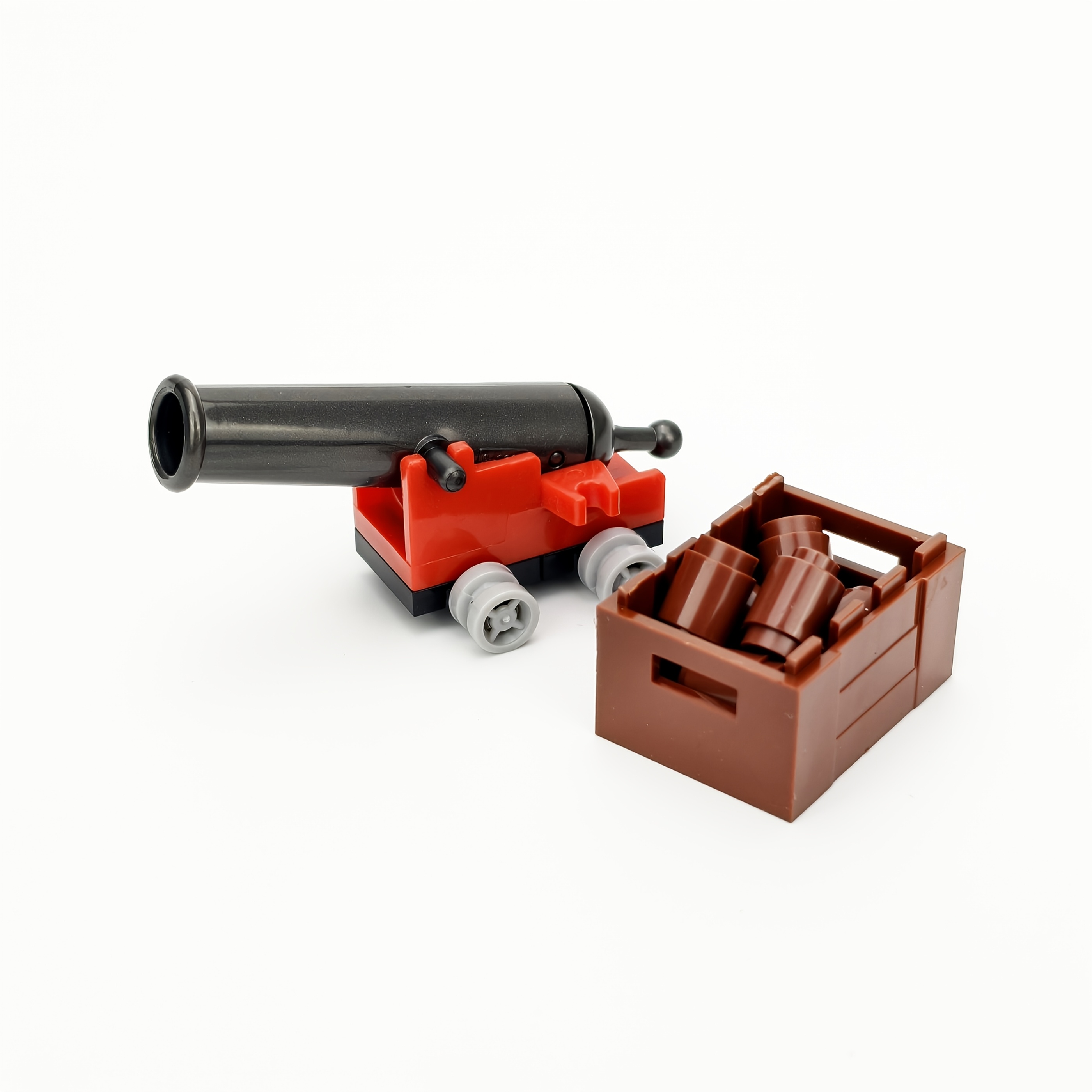 Artillery Military Mortar Sandbag Building Blocks Toy