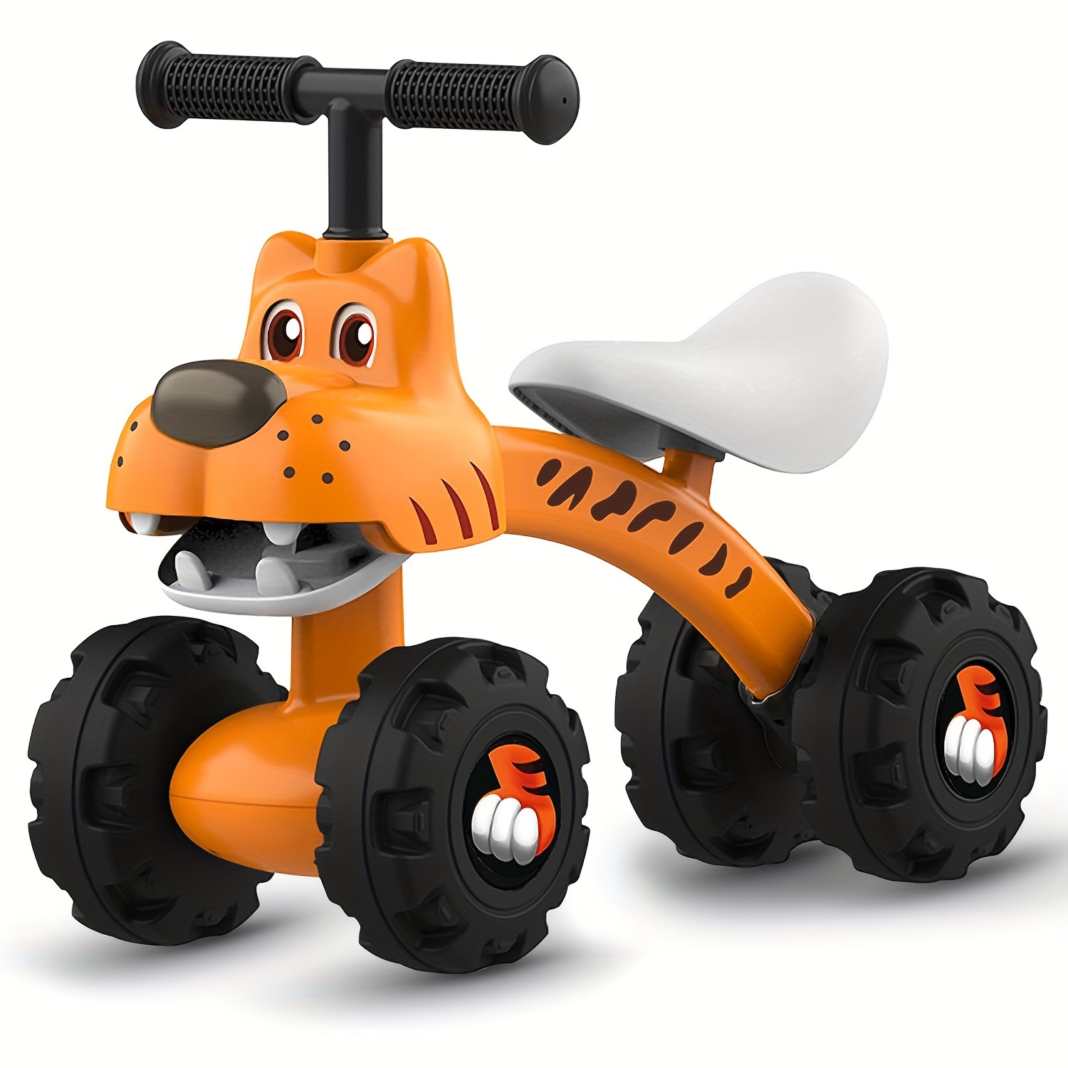 

Tiger-themed Balance Bike For - Easy , Wheels, No Pedal Required - Perfect Toy For 12-24 Months - Ideal Birthday Or Christmas Gift, Bikes For