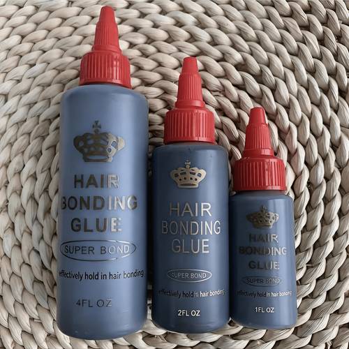 pegamento para trenzas de 30 ml, 60 ml, 118 ml, adhesión , para el cabello con pegamento de encaje, adhesivo para pelucas y postizos, para extensiones de pinza