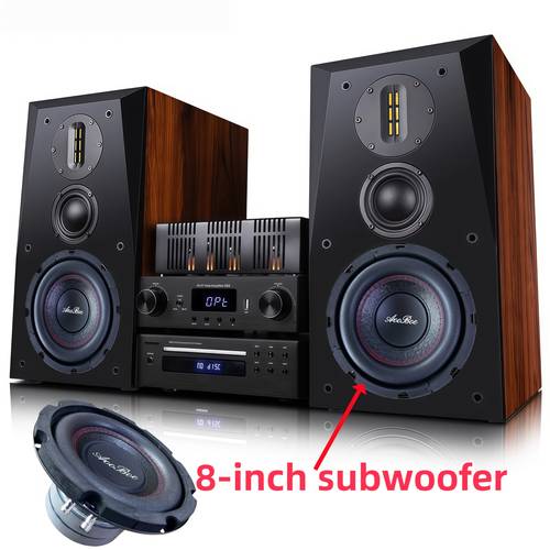 8 inch woofer single unit 110w power 220w s er diameter 210mm diameter 4 ohm 120mm magnet size 184mm cutout dimensions ideal for bookshelf s ers and car subwoofer upgrades