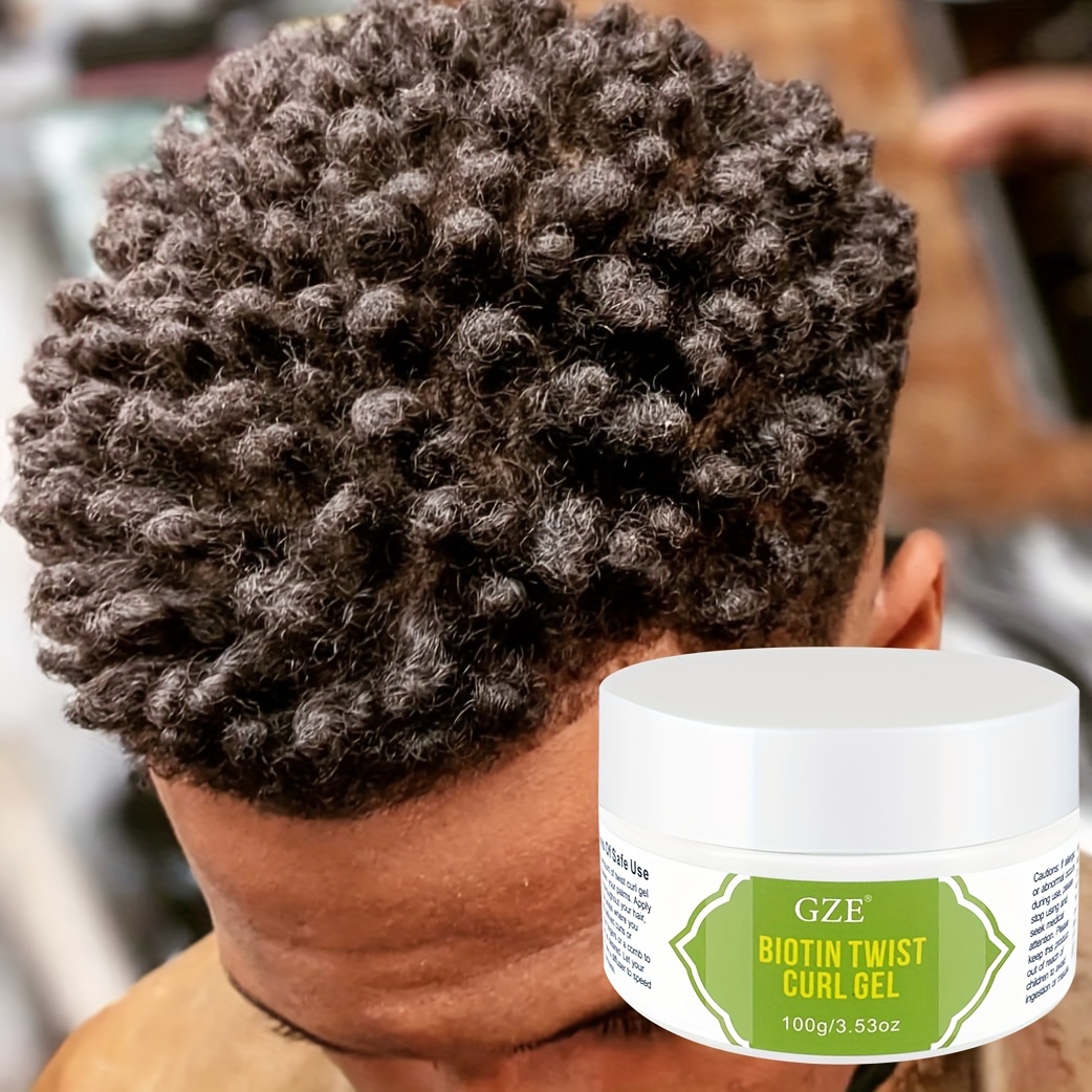 gze biotin twist curl gel hair hydrating styling gel with biotin for stronger   hair defines curls and  