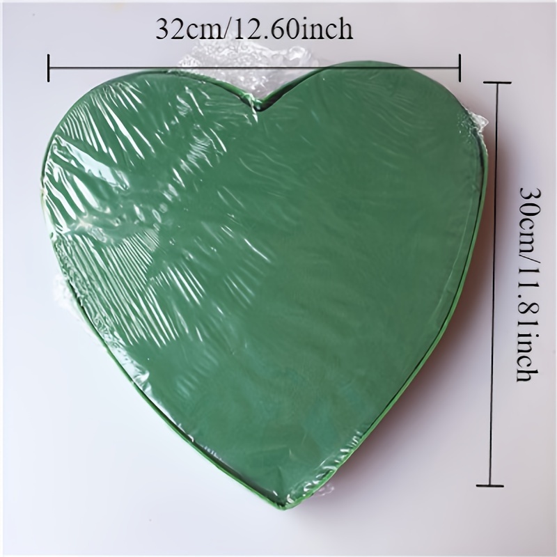 Image of 1pc Heart-shaped Floral With Suction Cup, Polyresin Flower Clay For Wedding , Peach Heart Mud Cage For Front Window Display, Floral Car Accessory|decorative |synthetic Resin Material