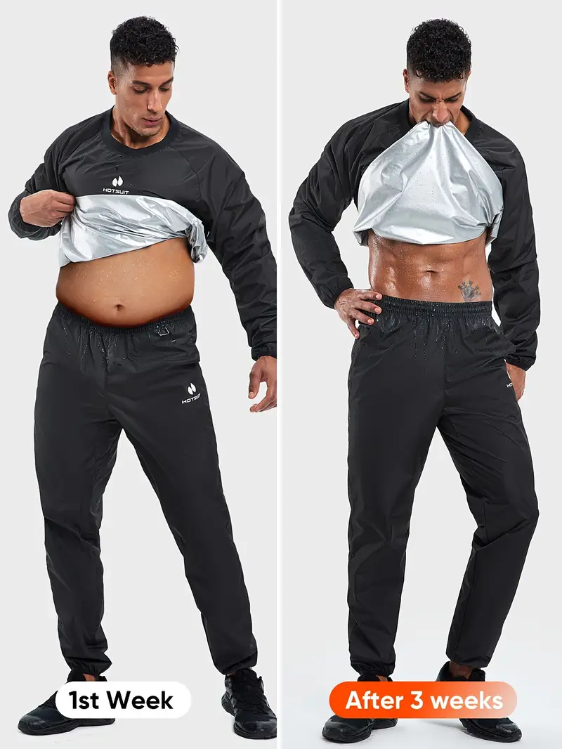 Tuta Per Sudare Donna Dimagrire Tuta Da Sudore Nomax-S - Tuta Da Sauna Ermetica Per Perdere Peso - PHANTOM ATHLETICS Tutta Da Donna - Foto 14