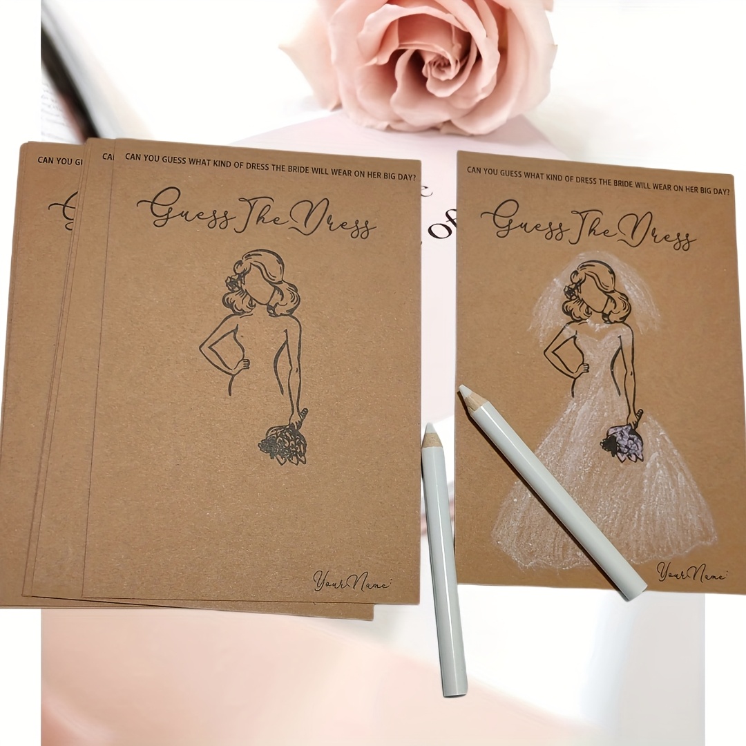 rainbow bridesmaid dresses EDITABLE Guess The Dress Game