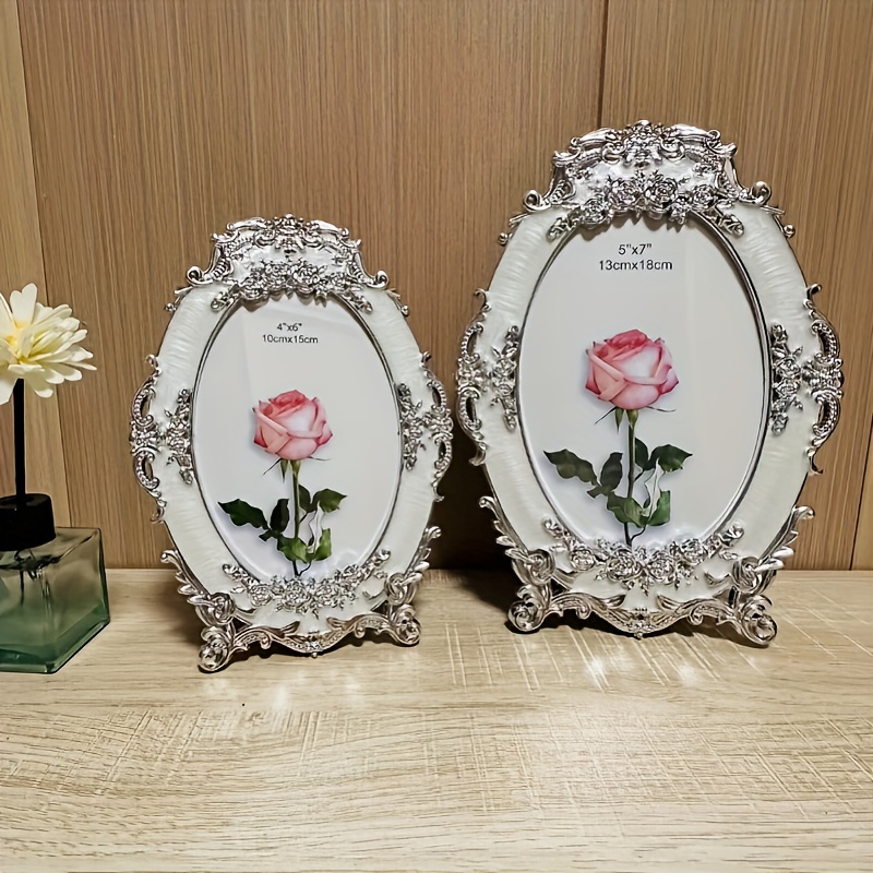 

European-style Photo Frame, Picture Frame, Stand With Acrylic Electroplating Process