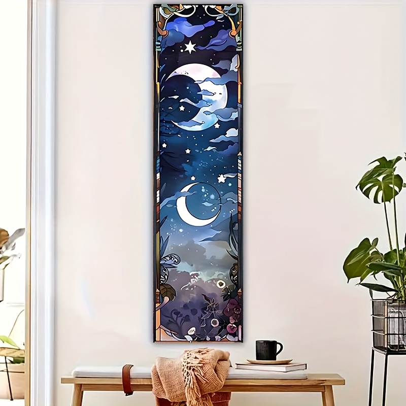 Psychedelic Chakra Tapestry Wall Hanging For Meditation Yoga Room_voghion.com
