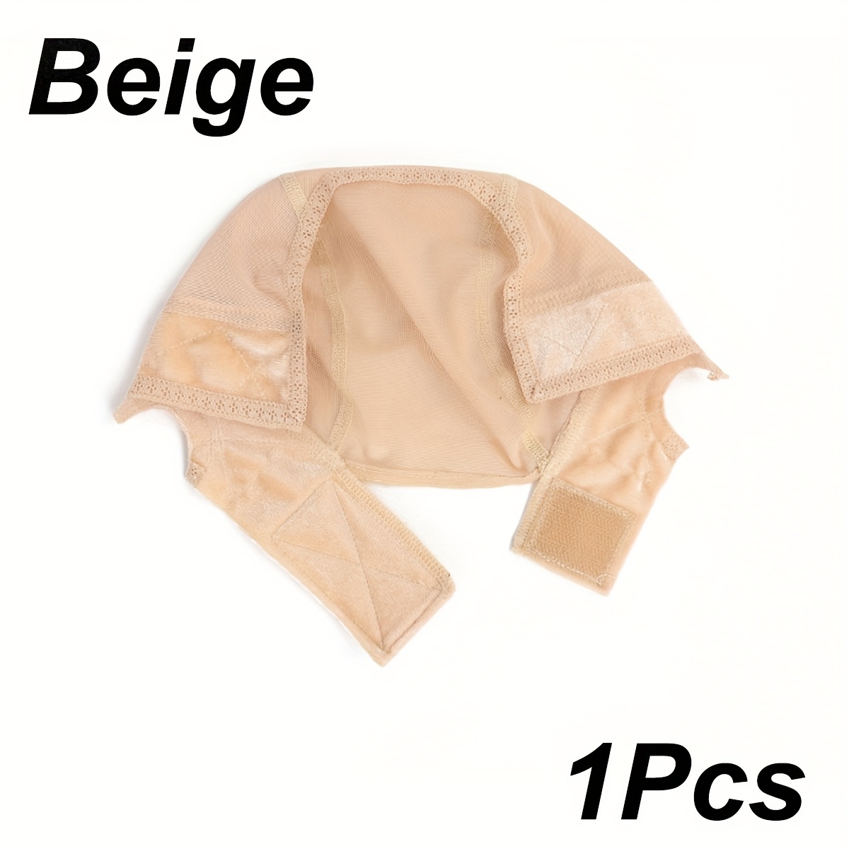 TEMU Cuffia per femminile, cuffia per in pizzo HD per di parrucche, cuffie per parrucche U con presa per in velluto regolabile per indossare