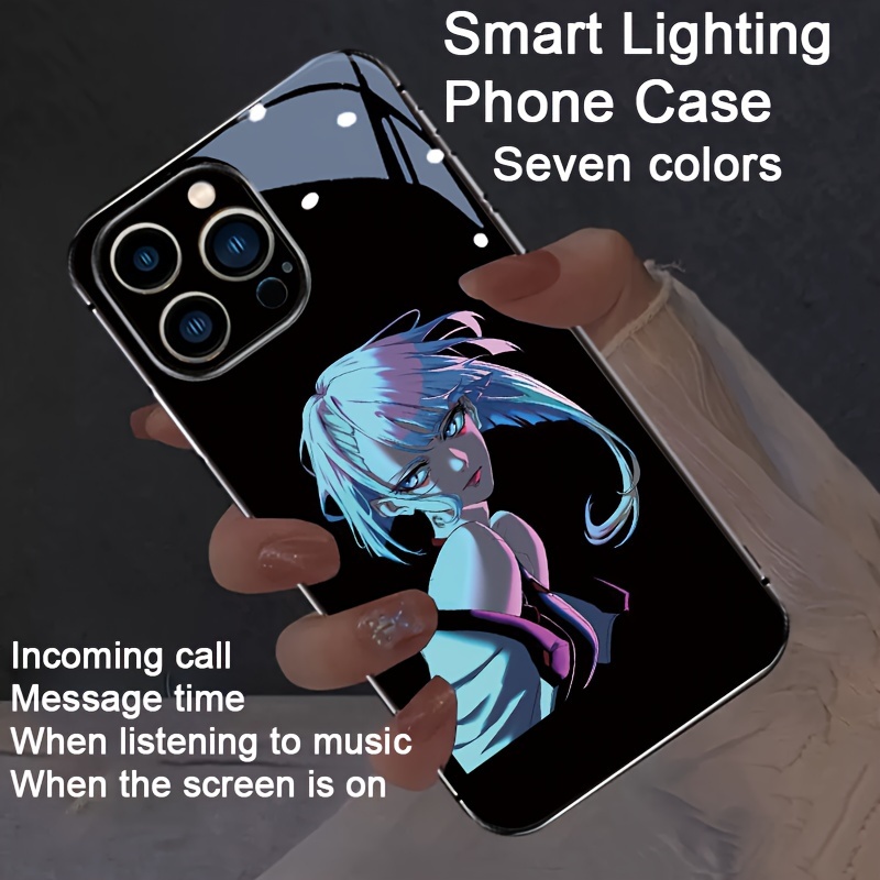 Case Samsung Cyberpunk Phone Case Led Funny Devil Led Phone Case