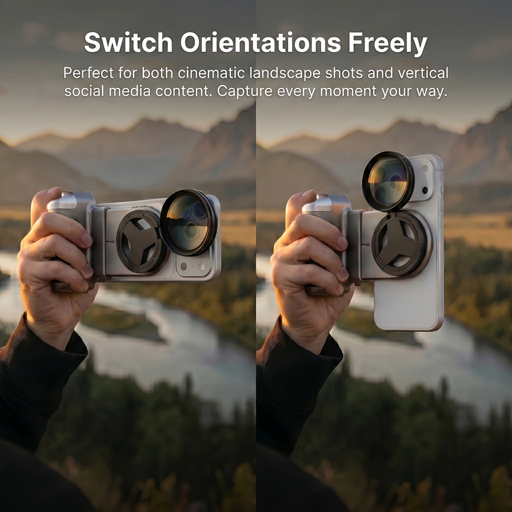 Magnetic Phone Stabilizer and CPL Filter Master Set
