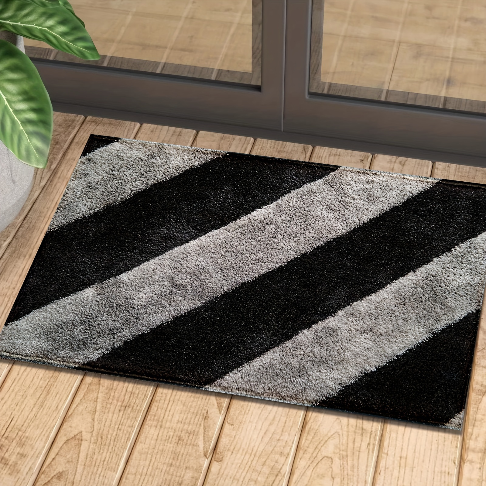 

1pc Mat - -dry, , - For Doorways, Bathrooms, Kitchens | Absorbent & -, Fluffy Decor