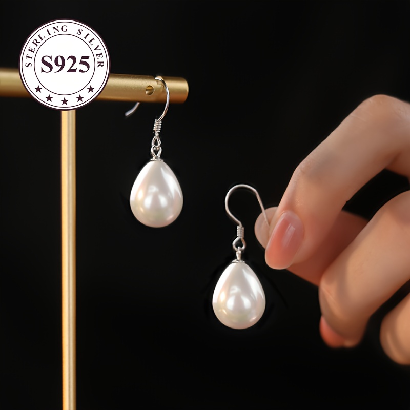 Hypoallergenic Vintage Water Drop Earrings