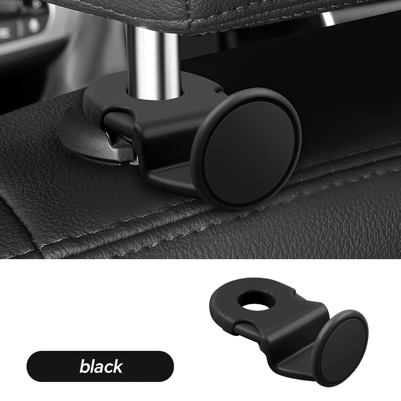 Universal Car Seat Back Hook, Durable Abs Material, Car Organizer Hook For Backseat, Bag Holder, Car Interior Accessory, Compatible With All Vehicle Models