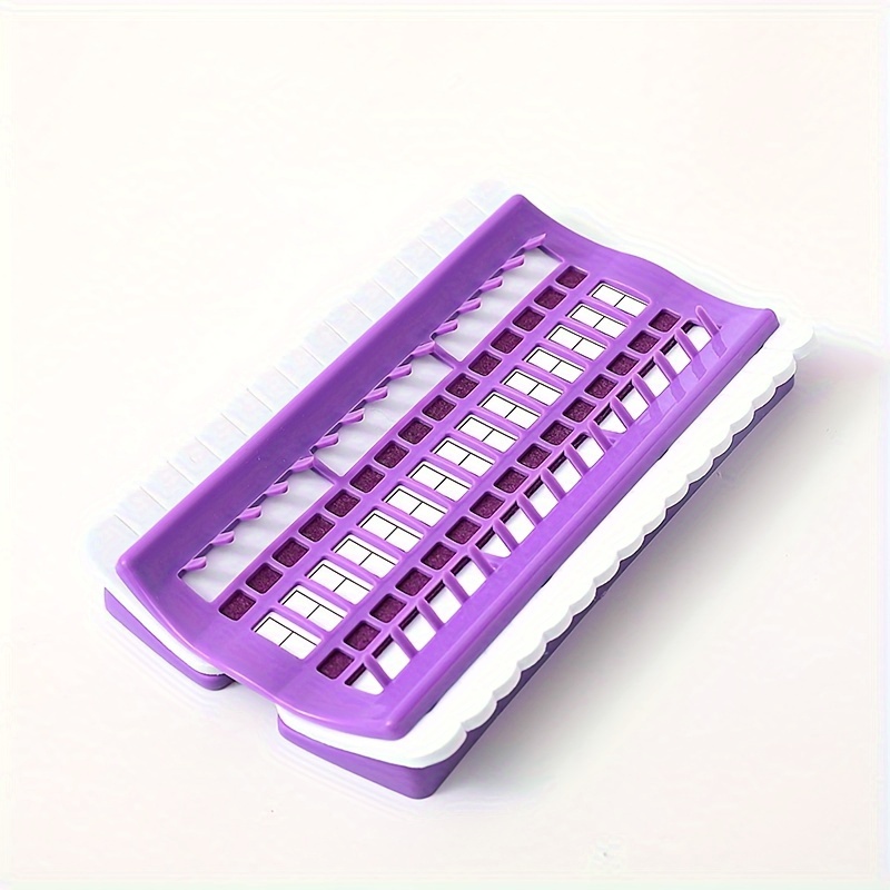 TEMU 1pc Embroidery Thread Storage Rack With 30 , Stitch Embroidery Thread Storage Rack, Sewing Embroidery Thread Storage Rack