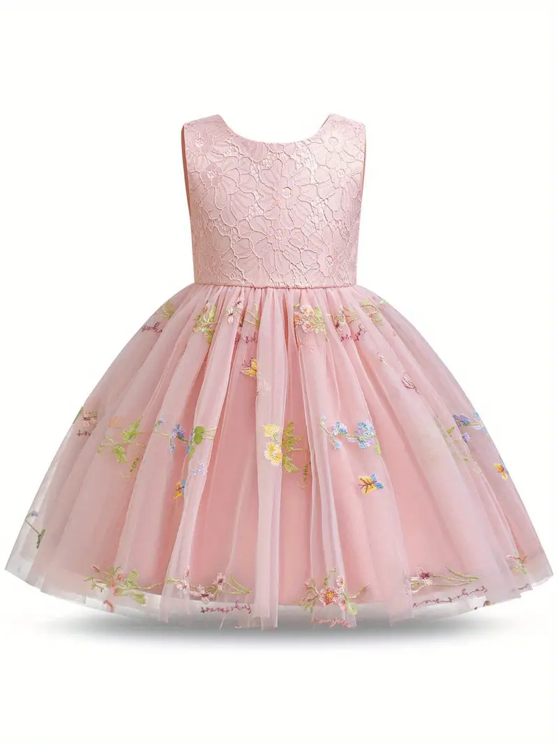 girls new premium birthday dress elegant exquisite tulle - Temu Mauritius girls new premium birthday dress elegant exquisite tulle - Temu Mauritius