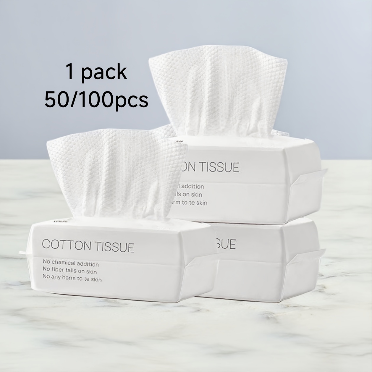 50/100pçs toalhas faciais descartáveis de limpeza, toalhas faciais descartáveis,   de limpeza e remoção de maquiagem, toalhas portáteis, adequadas para casa, viagem, ar livre,    