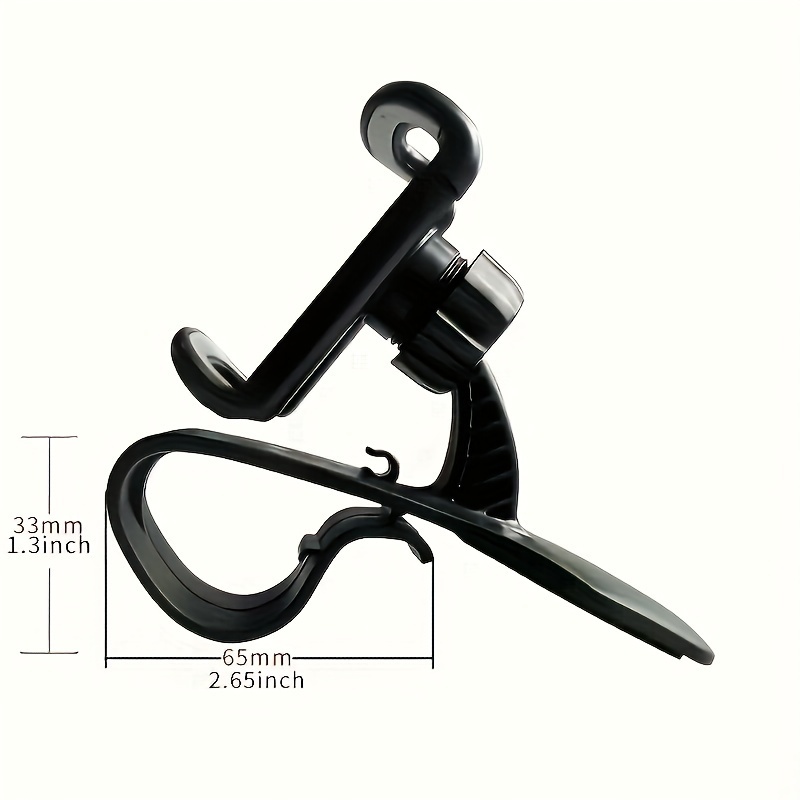 dolwao 1pc universal car phone holder     dashboard   for iphone   xiaomi oppo for       abs   no battery needed details 0