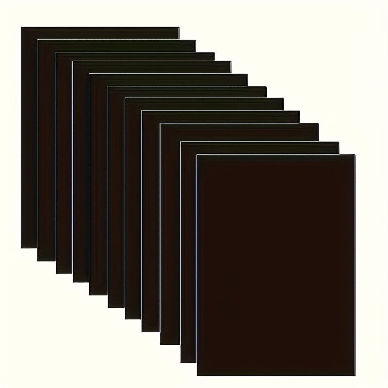 Set Of 10 Flexible Rubber Magnet Sheets Measuring 7 Inches By 5 Inches, Ideal For Storing Cutting Dies, Crafting Photos, And Making Fridge Magnets, With A Thickness Of 0.3mm