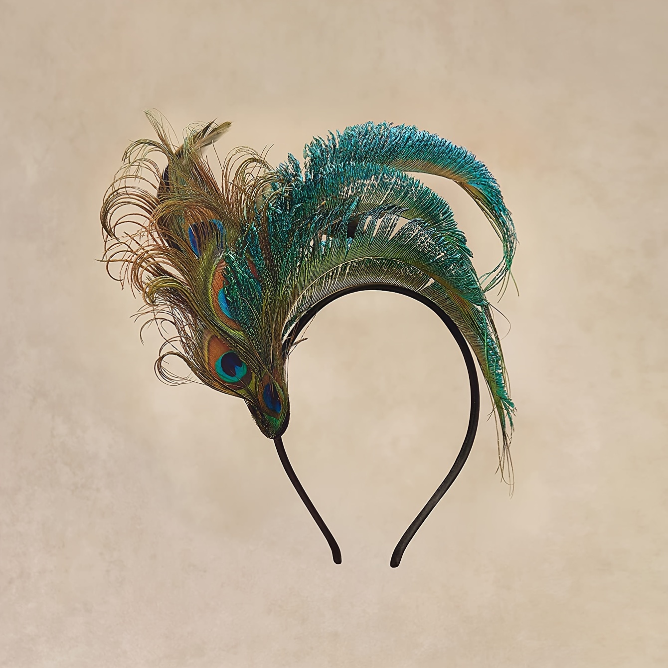 fascinator hat veil feather fascinator hair clip tea party  display picture 1