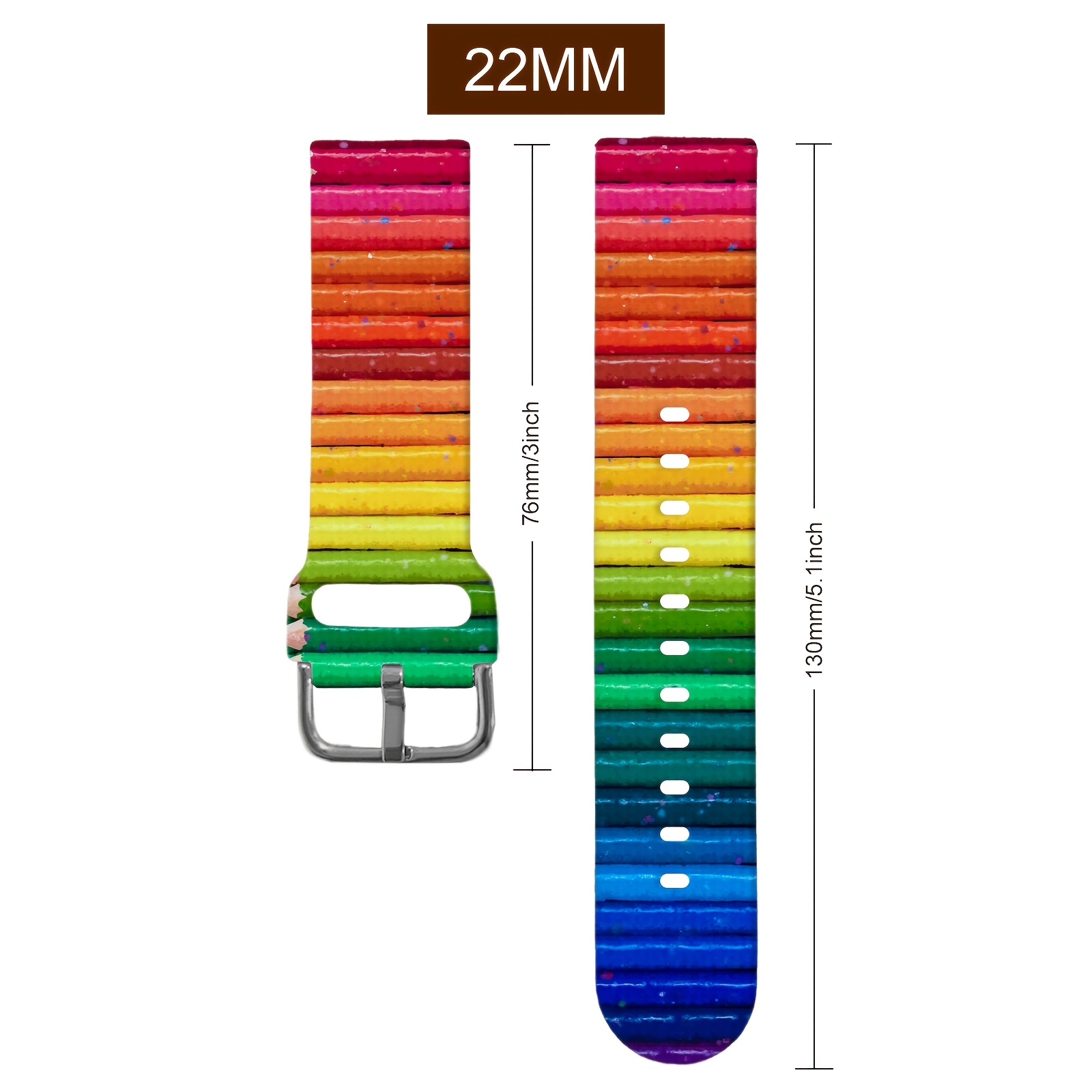 TEMU Compatible con for Samsung Galaxy Watch Ultra/Band, Watch 4/, -9 - Correa de Silicona con Banda Antigolpes, Elegante y Ajustable para Mujeres y