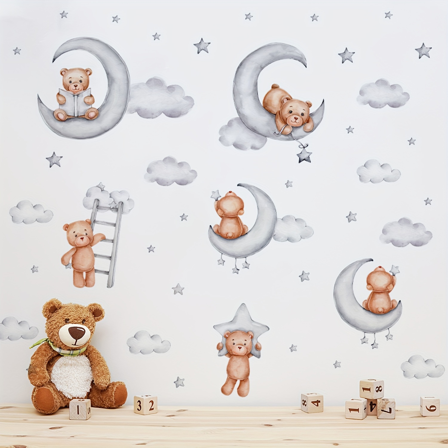 Bear, & Decal - Pvc, Decor For , Bedroom, Entryway