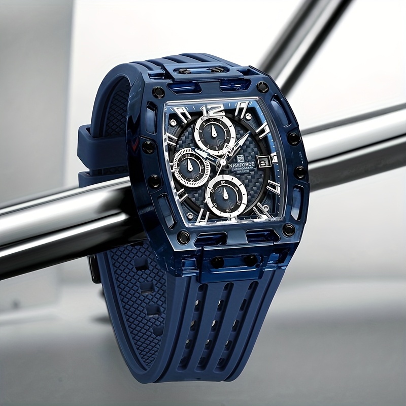 NAVIFORCE reloj malla silicona - Miniatura 3