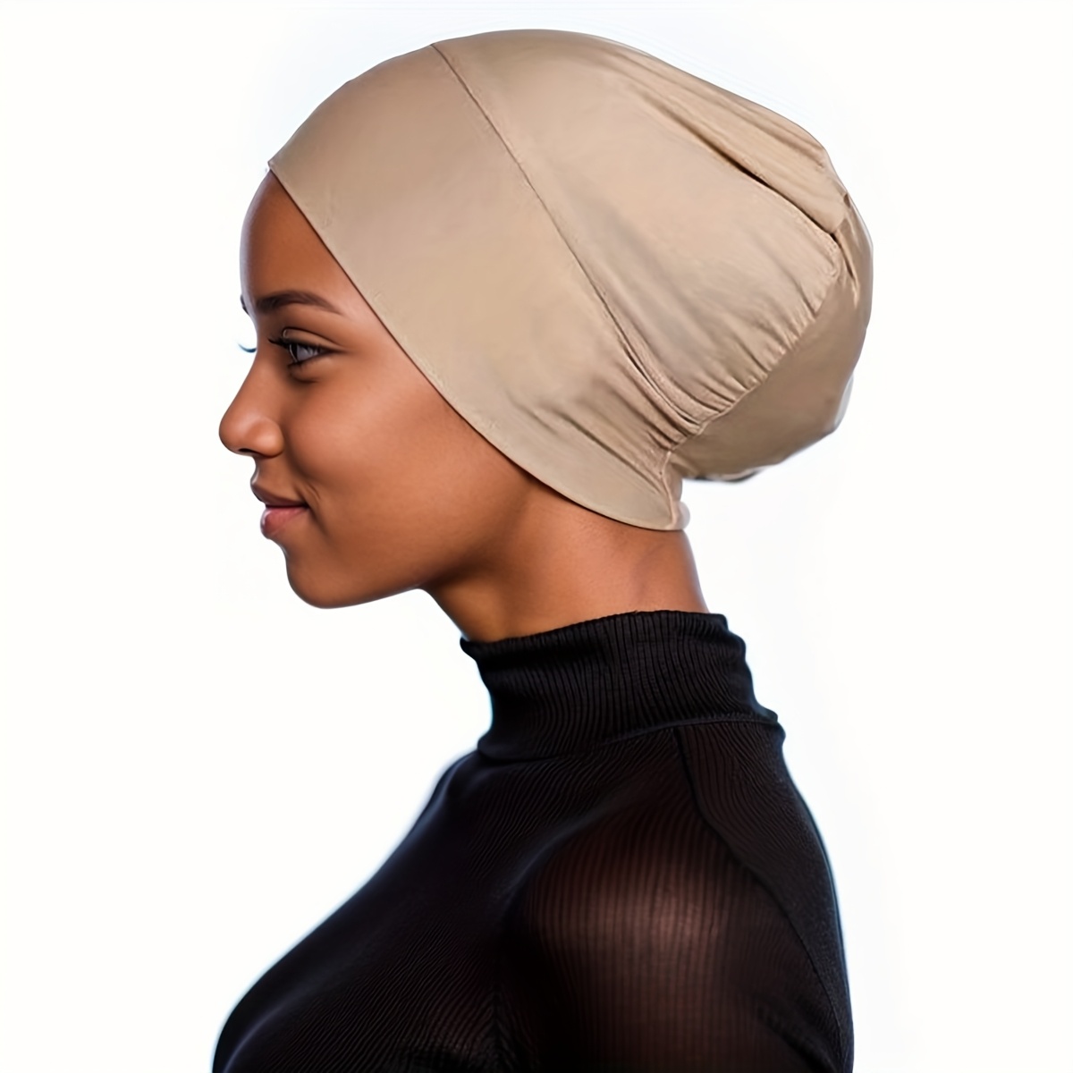 middle eastern womens new muslim modal comfortable elastic breathable base cap can hide hair elastic cap headscarf cap