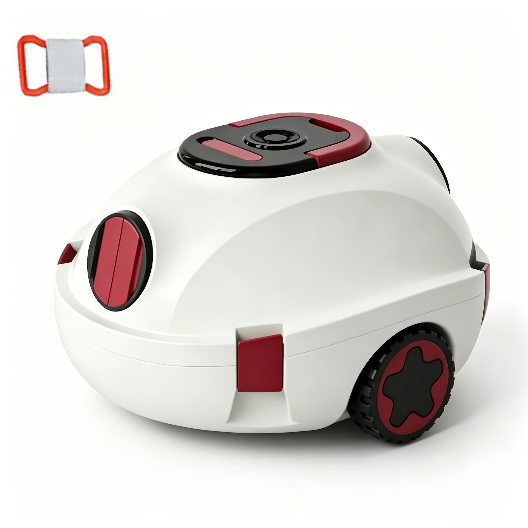 Image of Inse Y10 Robotic Pool Cleaner, Easy Operation, Powerful Cleaning Performance, 30000pa Strong Suction With 2 Suction , 5200mah Battery For Long , 3.5l Large Capacity Filter Basket