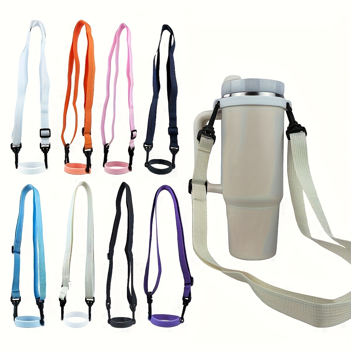 Wasserflaschenhalter Mit Schultergurt – Isoliert & Wasserdicht | Ca. 30 X 10 X 12 Cm | Für Outdoor, Sport & Alltag