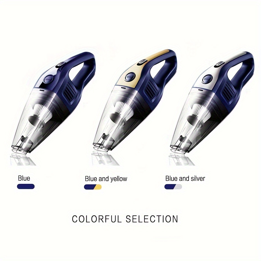 Powerful 5000pa Cordless Handheld Car Vacuum Cleaner with USB Charging for Cars, Homes, and Pet Hair Removal