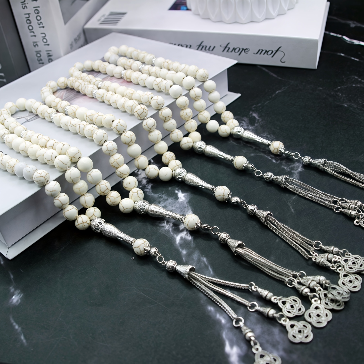 5-pack 33-bead Beads Tasbih Festival Decoration