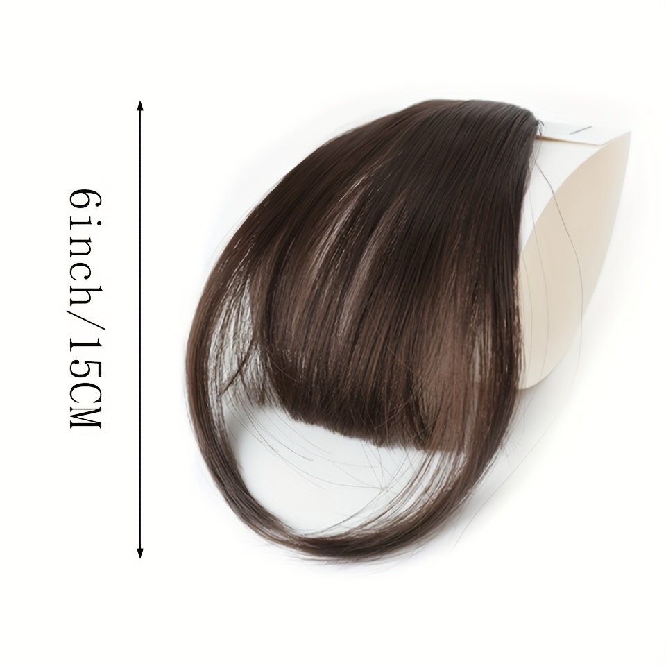 dark   clip in bangs   fringe hairpiece for natural looking volume and length hair accessories halloween christmas details 1