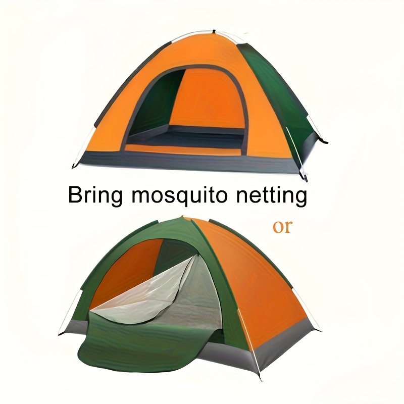 [Camping Tent] Outdoor Camping Tent, Automatic Portable Folding Tent, Easy to Set Up, Convenient to Carry, Comes with a Storage Bag, Single-Person Camping Tent