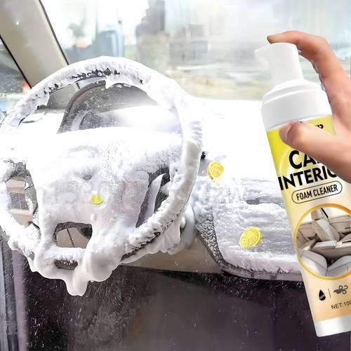 multi purpose car interior polishing spray foam form suitable for car kitchens quick brightening