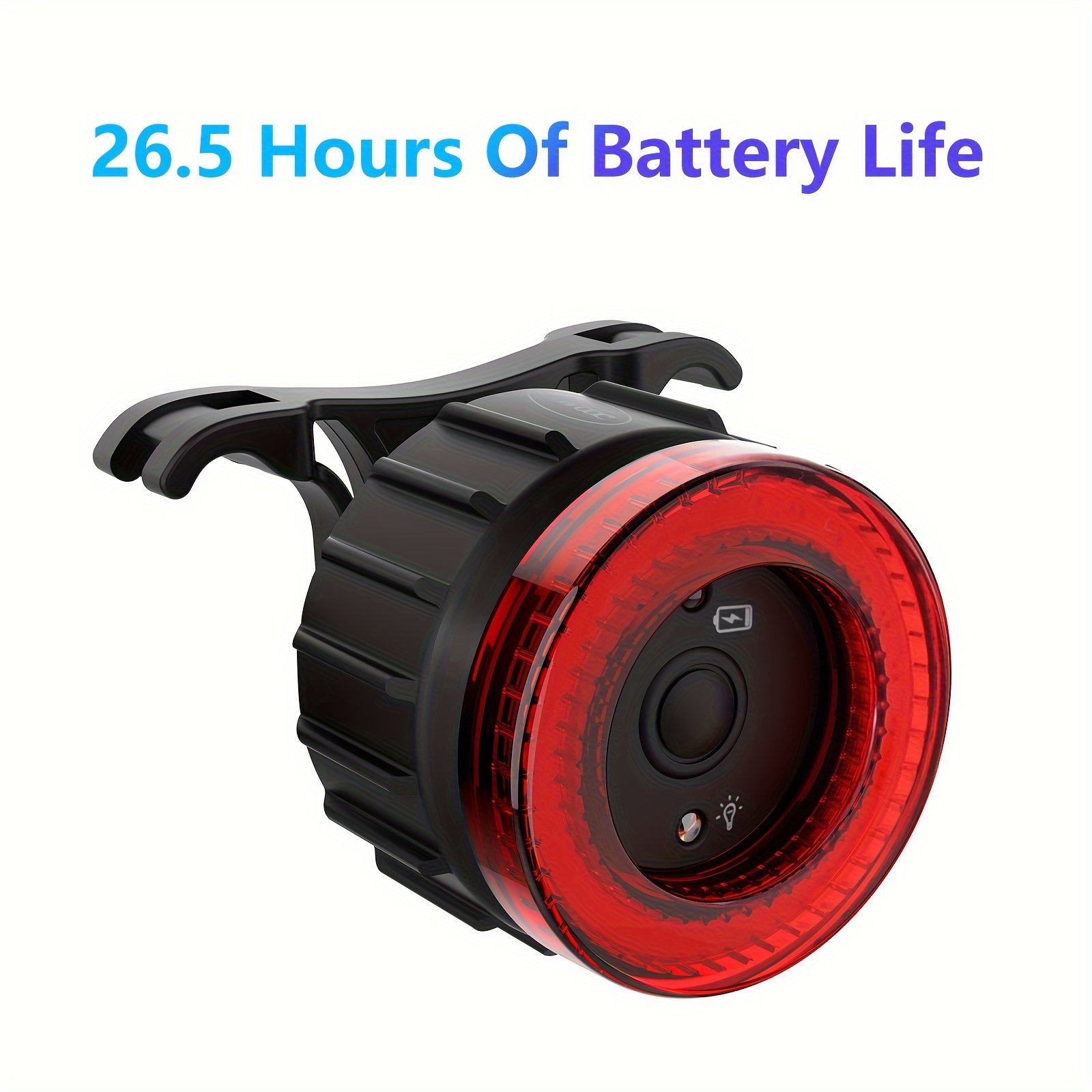 

Twooc Led Tail 26.5 Hours Battery , Usb Rechargeable Battery, Abs , , , ≤36v Operating