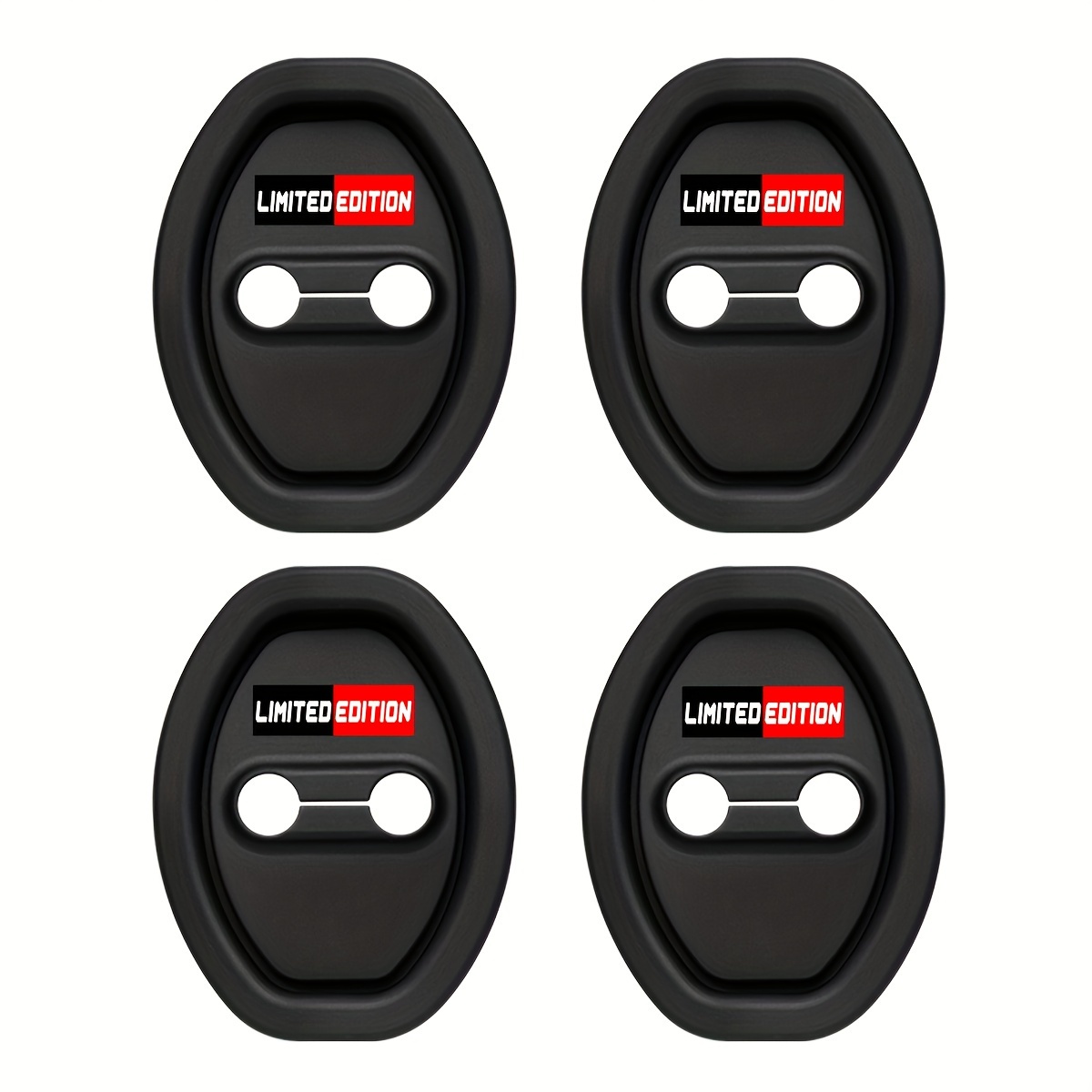 4pcs Silicone Car Door Lock Protective Lock Silent Accessories For For