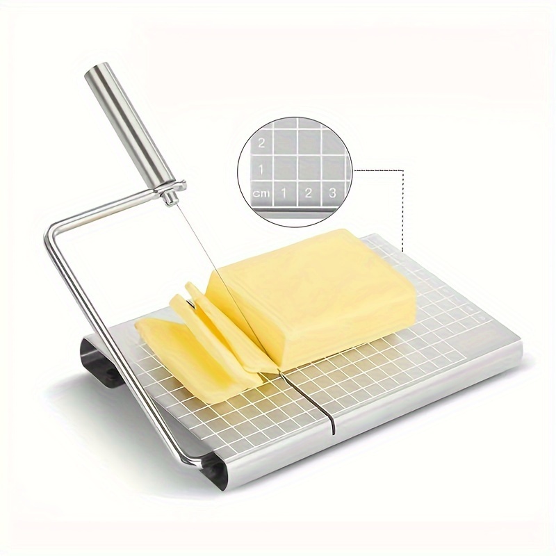

Stainless Steel Cheese Slicer Household Cheese Slicer Cheese Slicer Kitchen Cheese Gadgets